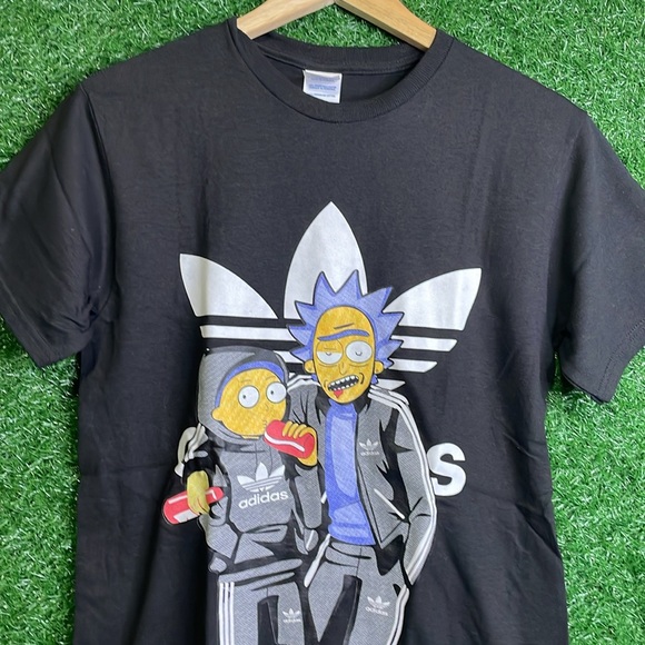 Rick & Morty Adidas Tee 🔥 - Picture 2 of 6
